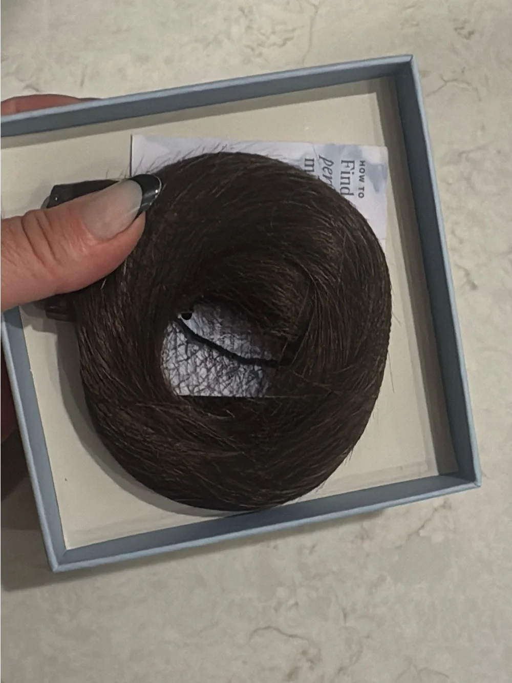 NEW & UNUSED LUXY Hair Seamless Clip-In Extensions — Medium Natural Brown